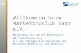 Willkommen beim  Marketingclub Saar e.V.