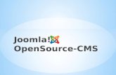Joomla!  OpenSource -CMS