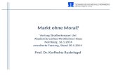 Markt  ohne Moral? Vortrag Straßenkreuzer Uni  Akademie Caritas- Pirckheimer -Haus