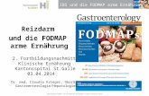 Reizdarm und die FODMAP arme Ernährung