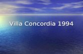 Villa Concordia 1994
