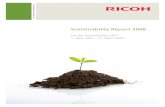 RICOH Sustainability Report 2008 (DE)