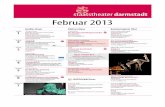 Spielplan Staatstheater Darmstadt Februar