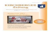 Kirchberger Zeitung Juni - Juli 2011
