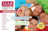 Sommercamps 2013