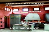2010 Premiere Designers Media Kit