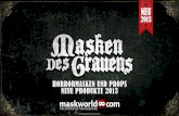 Masken des Grauens - maskworld.com Horrormasken 2013