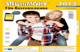 Stellenmarkt für Auszubildende, Ausgabe Technologieregion Karlsruhe, 2013