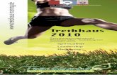 Treibhaus-Training Jahresprogram 2010