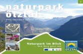Folder Naturpark im Blick 2014