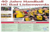 40 Jahre Handball beim HC Bad Liebenwerda