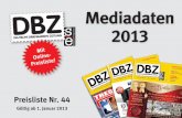 DBZ Mediadaten 2013