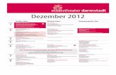 Spielplan Dezember 2012