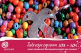 Jahresprogramm 2013-2014 der KJ Salzburg