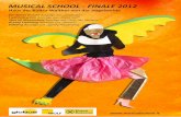 Programmheft Musical School 2012