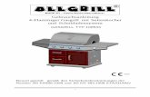 Allgrill Gasgrill Manual 100533