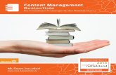 IT-Bestenliste 2013 - Content Management