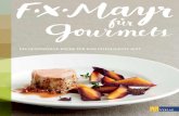 F.X. Mayr für Gourmets