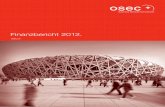 Osec Finanzbericht 2012