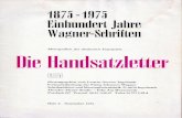 Die Handsatzletter, Heft 8 1975, Lettern-Service Ingolstadt