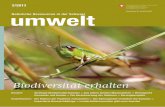 Magazin «umwelt» 2/2013 - Biodiversität erhalten