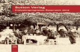 Sutton Verlag Frühjahrsvorschau Österreich 2012
