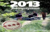 Jugendwerk Weilheim Jahresprogramm 2013 V.2