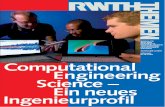 RWTH-Themen Computational Engineering Science - Ein neues Ingenieurprofil