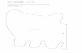 Designfilzen // große Kirschkernkatze