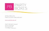 Partyboxes - Party Up Your Life
