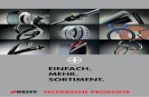 REIFF Technische Produkte Sortimentsbroschüre 2014