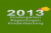 Kindergarten Regenbogen Fasching 2013