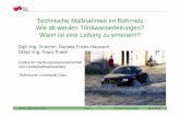 Infotag WASSER 10 - Präsentation: "Technische Maßnahmen im Rohrnetz"