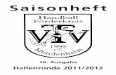 Saisonheft VTV Mundenheim 2011/2012