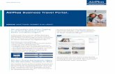 AirPlus Business Travel Portal.