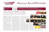 Beschaffung Austria Sonderausgabe Geburtstagsfest 10 Jahre BBG