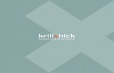 krill x hick | Design und Produktion Imagebroschüre