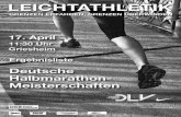 Ergebnisliste 35. Deutsche Straßenlaufmeisterschaften in Griesheim