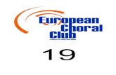 European Choral Club 19