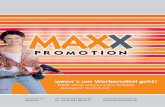 MaxxPromotion- Werbemittel aus eigener Herstellung