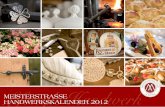 MEISTERSTRASSE Handwerkskalender 2012