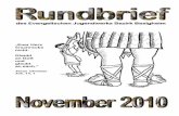 Rundbrief November 2010