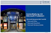 Instandhaltung mit Microsoft-Produkten