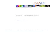 SOLEX Produktübersicht