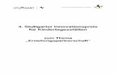 Pressespiegel Stuttgarter Innovationspreis für Kindertagesstätten