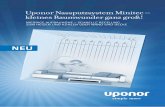 Sf uponor nassputzsystem minitec 1057450 05 2011