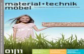 material + technik möbel Ausgabe 01/2011