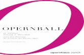 Opernball 2010 Programmheft