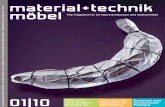 material & technik möbel Ausgabe 1 / 2010