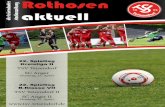 Ausgabe 11 | 2013/14 - Stadionzeitung Rothosen